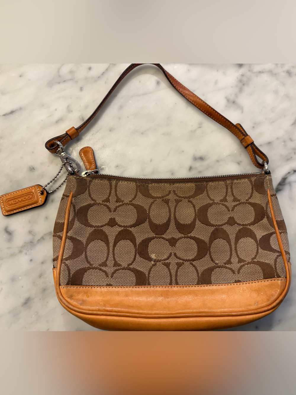 Coach Signature Demi Mini Shoulder Bag Y2K Vintage